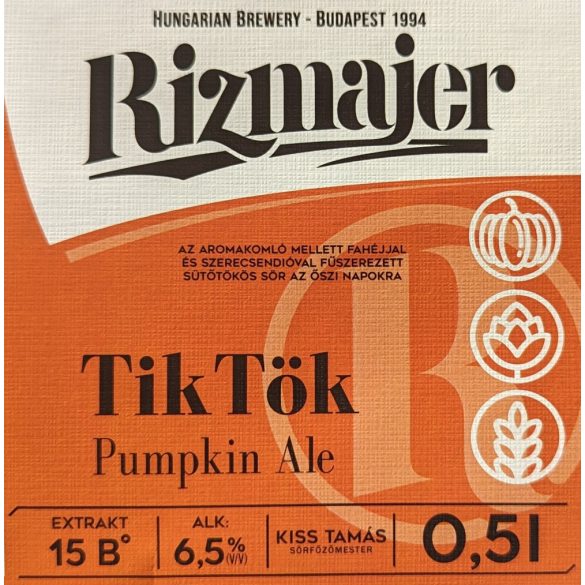 RIZMAJER TIK TÖK 0,5 l